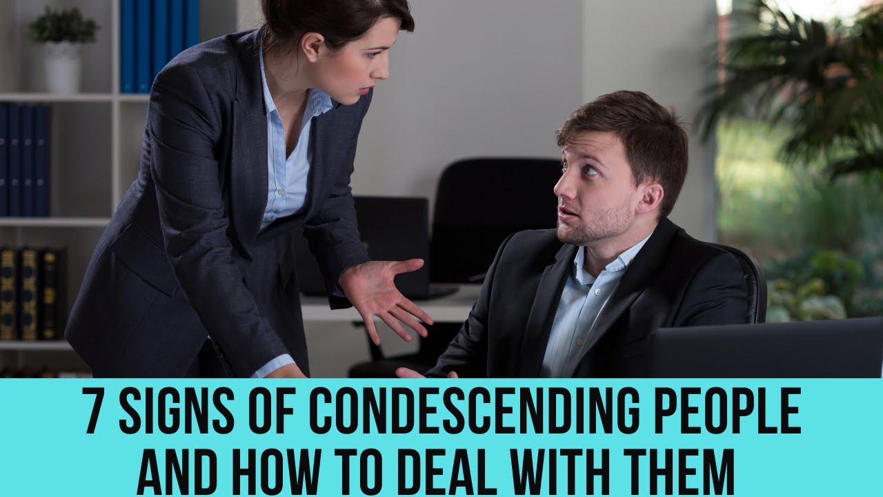 23 sinais de uma pessoa condescendente (e como lidar com eles)
