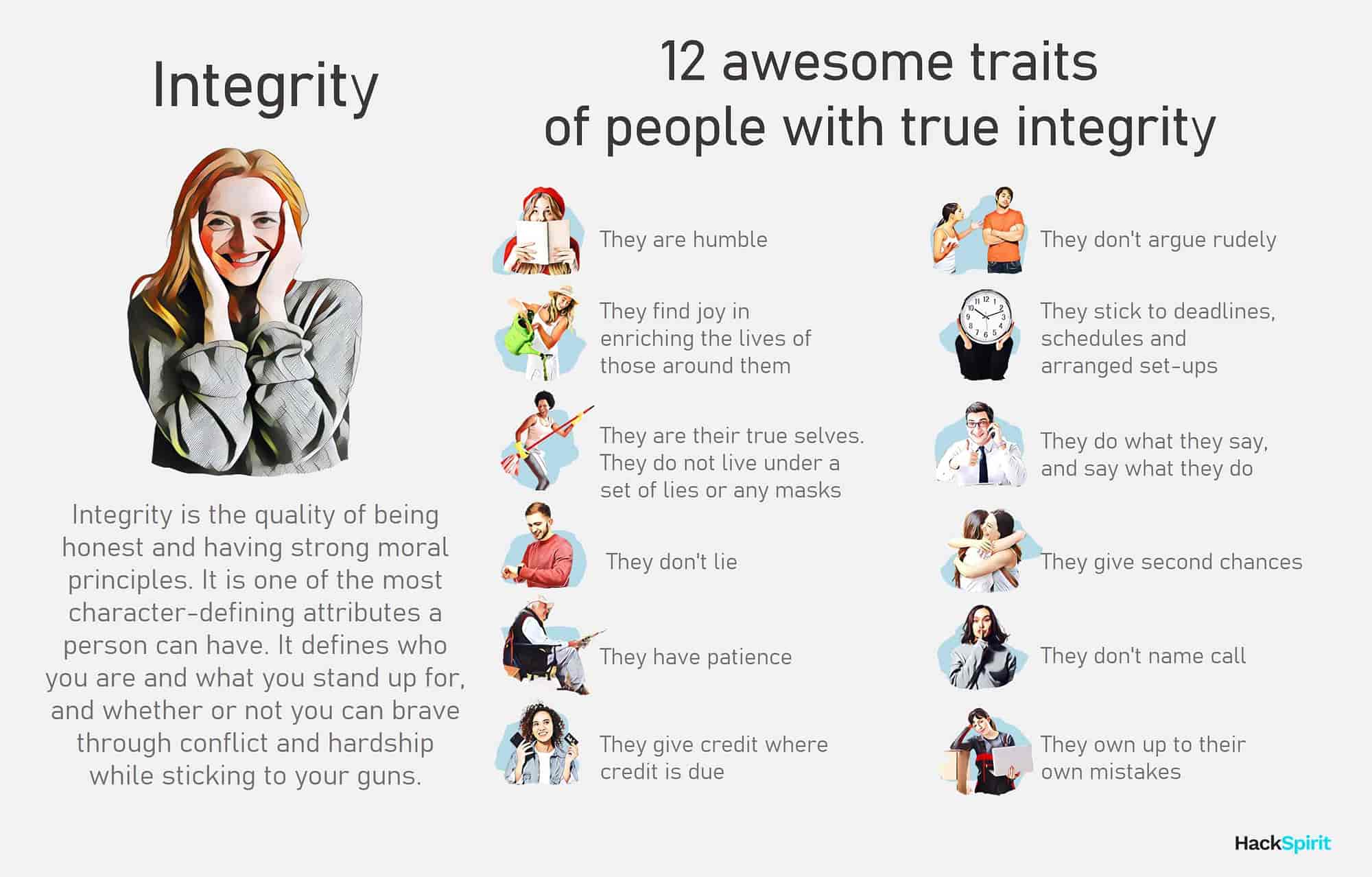 Aqui estão 11 sinais de pessoas que têm verdadeira integridade