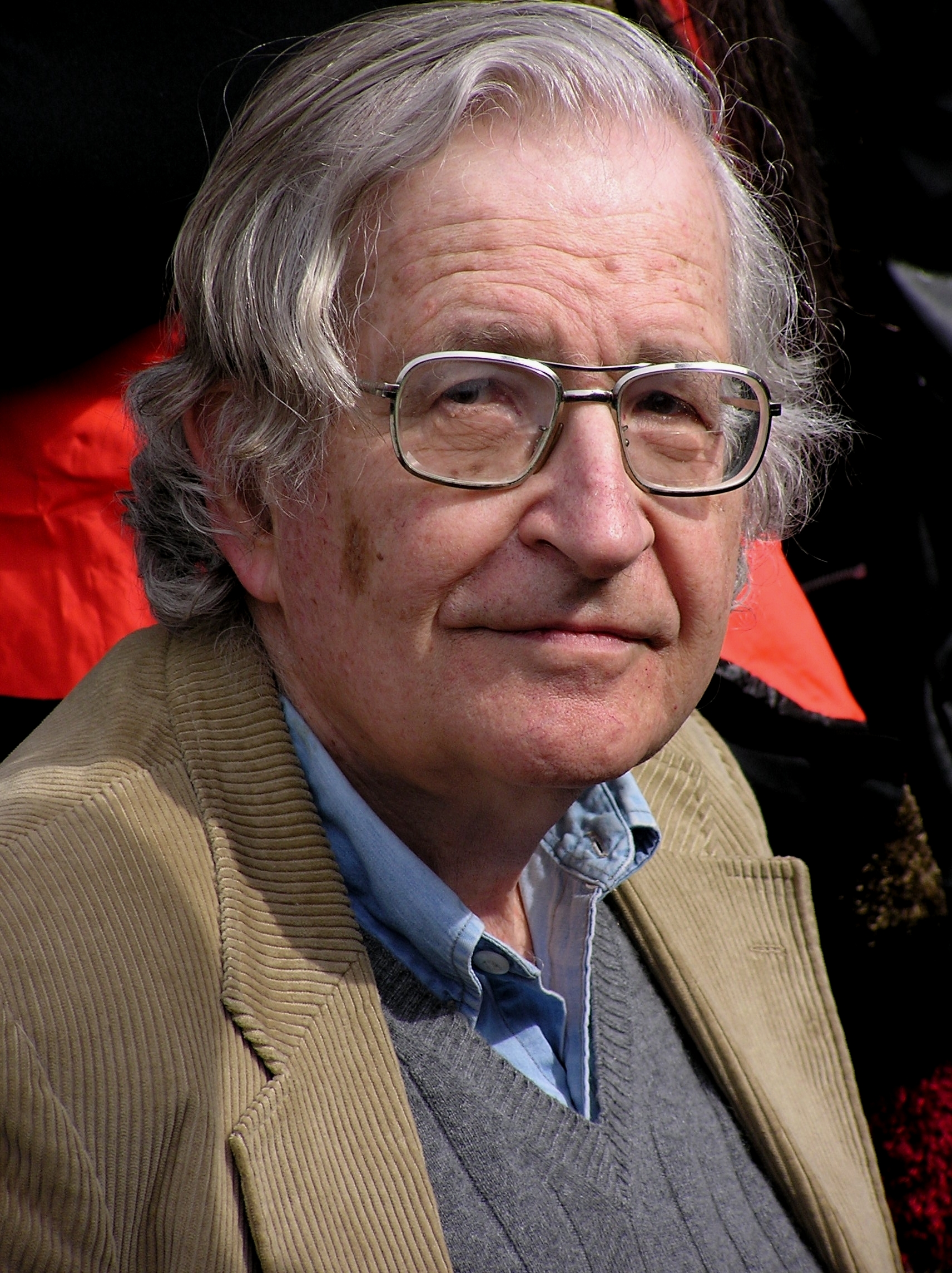 Was sind die politischen Ansichten von Noam Chomsky?